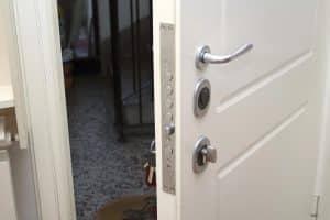 security door lock system