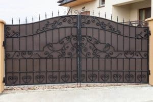 steel swing gate